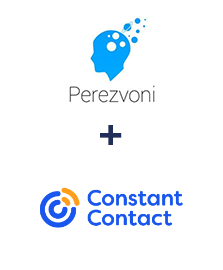 Интеграция Perezvoni и Constant Contact