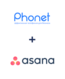 Интеграция Phonet и Asana