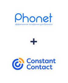 Интеграция Phonet и Constant Contact