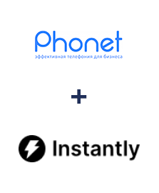 Интеграция Phonet и Instantly