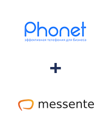 Интеграция Phonet и Messente