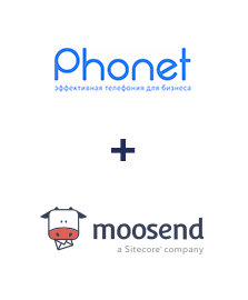 Интеграция Phonet и Moosend