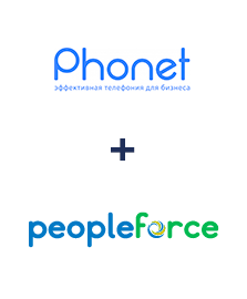Интеграция Phonet и PeopleForce