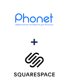 Интеграция Phonet и Squarespace