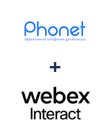 Интеграция Phonet и Webex Interact
