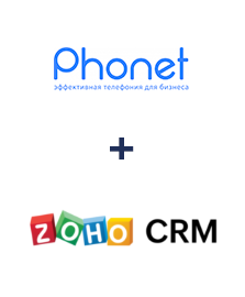 Интеграция Phonet и ZOHO CRM
