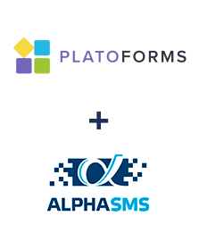 Интеграция PlatoForms и AlphaSMS