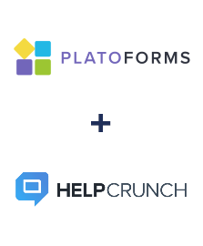 Интеграция PlatoForms и HelpCrunch