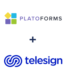 Интеграция PlatoForms и Telesign