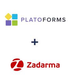 Интеграция PlatoForms и Zadarma