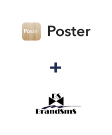 Интеграция Poster и BrandSMS 