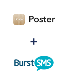 Интеграция Poster и Burst SMS