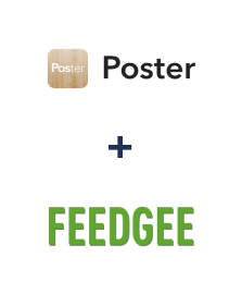 Интеграция Poster и Feedgee