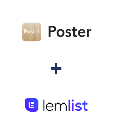 Интеграция Poster и Lemlist