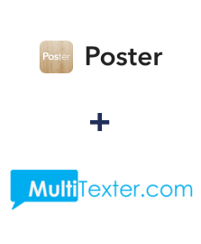 Интеграция Poster и Multitexter