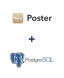Интеграция Poster и PostgreSQL