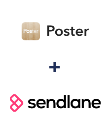 Интеграция Poster и Sendlane