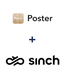 Интеграция Poster и Sinch