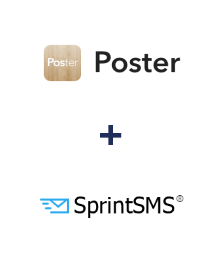 Интеграция Poster и SprintSMS