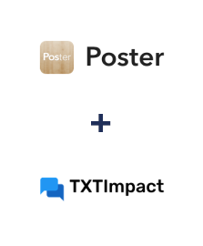 Интеграция Poster и TXTImpact