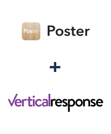 Интеграция Poster и VerticalResponse