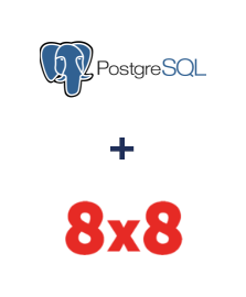 Интеграция PostgreSQL и 8x8