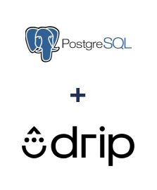 Интеграция PostgreSQL и Drip