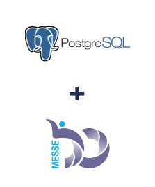 Интеграция PostgreSQL и Messedo