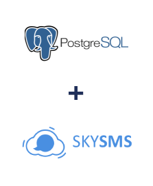 Интеграция PostgreSQL и SkySMS