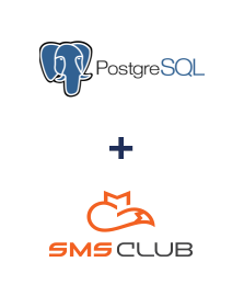 Интеграция PostgreSQL и SMS Club