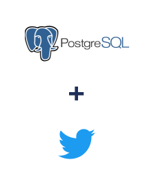 Интеграция PostgreSQL и Twitter