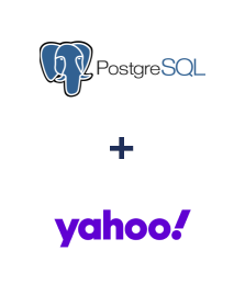 Интеграция PostgreSQL и Yahoo!