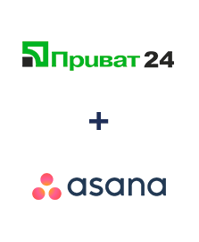 Интеграция Приват24 и Asana