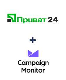 Интеграция Приват24 и Campaign Monitor