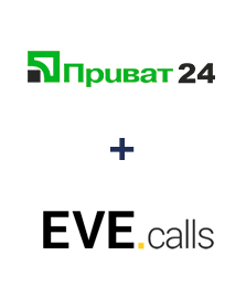 Интеграция Приват24 и Evecalls