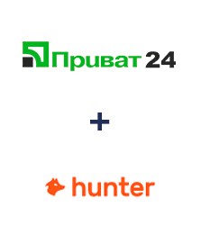 Интеграция Приват24 и Hunter.io