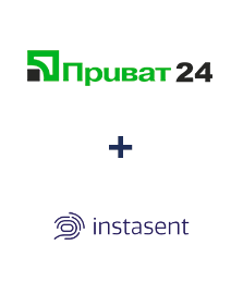 Интеграция Приват24 и Instasent