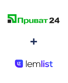 Интеграция Приват24 и Lemlist