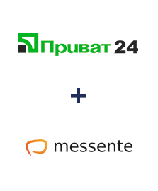 Интеграция Приват24 и Messente