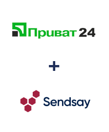 Интеграция Приват24 и Sendsay