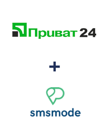 Интеграция Приват24 и Smsmode