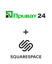 Интеграция Приват24 и Squarespace