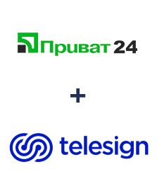 Интеграция Приват24 и Telesign