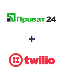 Интеграция Приват24 и Twilio
