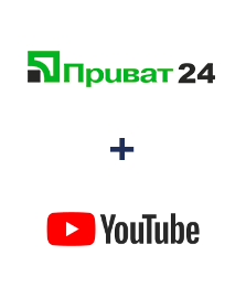 Интеграция Приват24 и YouTube
