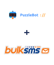 Интеграция Puzzlebot и BulkSMS