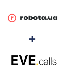 Интеграция robota.ua и Evecalls