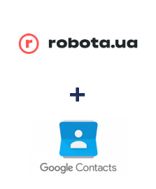 Интеграция robota.ua и Google Contacts
