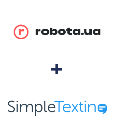 Интеграция robota.ua и SimpleTexting