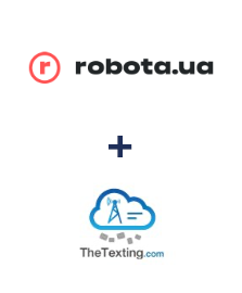 Интеграция robota.ua и TheTexting